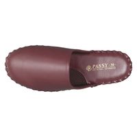 パンジー スリッパ レディース ルームシューズ 来客 (抗菌・日本製)9522 1足 S(22.0cm～22.5cm) ワイン（直送品）
