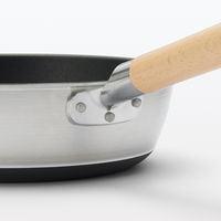 無印良品 鍋としても使える こびりつきにくいフライパン 深型 IH対応 約直径28cm 良品計画