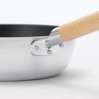 無印良品 鍋としても使える こびりつきにくいフライパン 深型 ガス火専用 約直径28cm 良品計画