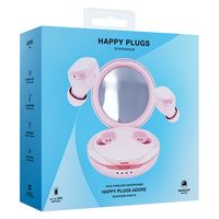 HAPPY PLUGS 完全ワイヤレスイヤホン / ピンク ADORE-PINK1742 1個（直送品）