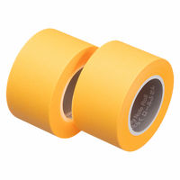 アスクル はたらく ロールふせん 25mm×10m巻 ビビッドオレンジ 1箱（2巻入） ロール付箋 オリジナル