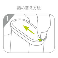 1本ずつ取り出せる ワンプッシュ糸付きようじ 詰替え用 フロス 1個（200本入）医食同源ドットコム