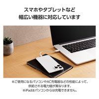 iPhone充電 ライトニングケーブル 0.1m 最大12W 白 MPA-UALEC01WH エレコム 1個