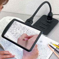 共栄プラスチック LEDスタンドライトルーペ 3倍率 SR-75C-BL 1台