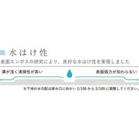 フクビ化学工業 浴室用床シート あんからプラス 1800mm×4mm×9.7m アイスホワイト AKP097S 1巻（直送品）