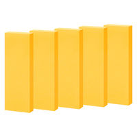 【強粘着】アスクル はたらく 強粘着ふせん 75×25mm ビビッドオレンジ （短冊） 10冊（5冊×2箱）  オリジナル