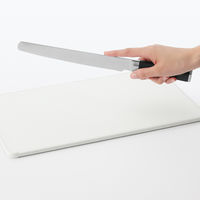 【まとめ買いセット】無印良品 握りやすく切りやすい パン切り包丁 刃渡り約19cm 1セット（3本） 良品計画