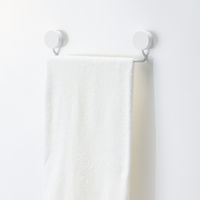 無印良品 アルミ強力吸盤タオルハンガー 約幅41.5×奥行6×高さ10.5cm 1セット（5個） 良品計画