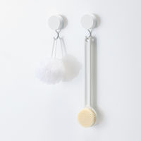 無印良品 アルミ強力吸盤フック 2個入 約幅6.5×奥行4×高さ10.5cm 1セット（24個：2個入×12） 良品計画