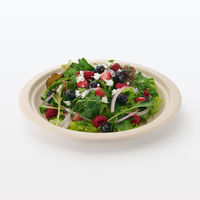 無印良品 バガスと竹パルプ プレート 大 8枚入り 1セット（10袋） 良品計画