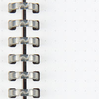 リヒトラブ Mutual オープンリングノート A5 アイボリー N2673-16 1セット(5冊)（直送品）