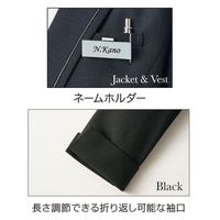 ジャケット 19号 黒系 GJAL-2351-B5 1着 サーヴォ（直送品）