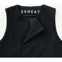 サンエス カーボンベスト 9ブラック LL EH32290 1着（直送品）