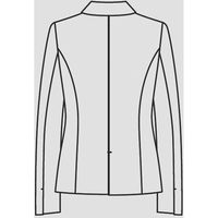 ジャケット 5号 グレー系 GJAL-2251-B3 1着 サーヴォ（直送品）