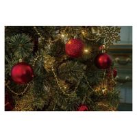 ストア・エキスプレス バリュークリスマスツリーセット レッド 高さ180×幅92cm 28975-100 1セット 38-22-1-1（直送品）
