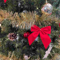 ストア・エキスプレス スタンダードツリーセット レッド 高さ210×幅86cm【クリスマスツリー】 8162-2198 1セット（直送品）