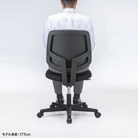 サンワサプライ 高耐荷重オフィスチェア ブラック SNC-T163BK 1脚（直送品）