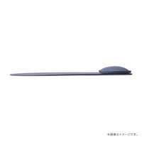 マウスパッド リストレスト付き PUレザー ノンスリップ加工 ブルーグレー MUP-935BG 1枚 ナカバヤシ