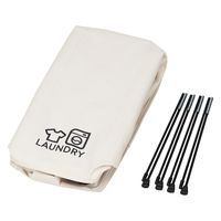 パール金属 ランドリーバスケット 34L ベージュ N-7892 1個