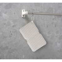 サンコー びっくり バスピカピカ グレー BI-12 1個 水だけで洗える びっくりフレッシュ 日本製 抗菌（直送品）