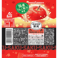 ポッカサッポロフード＆ビバレッジ ほおばる果実 サクサク角切り贅沢りんご 400g 1セット（48缶）