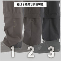 弘進ゴム Bー1300 ODR透湿LIGHTレインスーツ カーキ 3L H1300BB3L 1着