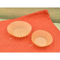 木村アルミ箔 紙ケース 耐油紙キャメルケース 5F 500枚入【weeco】 30点 652469 1セット(30点入)（直送品）