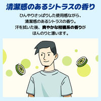 エリエール for MEN ドデカシート スーパークールタイプ シトラスの香り 徳用 1個（30枚入） 大王製紙