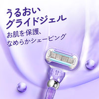ヴィーナス カミソリ 剃刀 女性用 レディース 艶すべ肌 本体+替刃2個 スワール P＆Gプレミアムビューティ