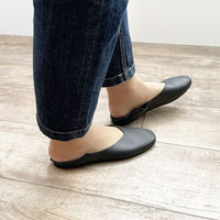 パラデック レ プリエノイエ 携帯スリッポンLブラック PLN-3BK 1足