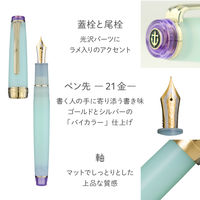 セーラー万年筆 四季織 雨音 万年筆 春雨(はるさめ) MF(中細字) 103059301 1本