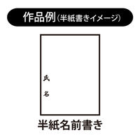 あかしや 書道用筆 細筆 8号 人造毛書写楽FITGRIP <短鋒> ASP-F50 1セット(1本×5)