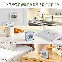 タニタ デジタル温湿度計 TT-588-GY 1個