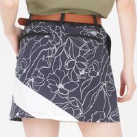 クアルトユナイテッド モノトーン花柄スカート　BLK　M A0186-B 1点（直送品）