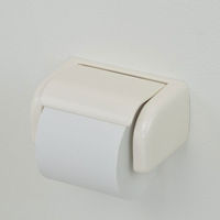 カクダイ ガオナ トイレットペーパーホルダー ワンタッチ交換 (樹脂製 アイボリー） GA-NC004 1個（わけあり品）