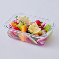 アイリスオーヤマ 耐熱ガラス容器 650ml TGS-650 1個