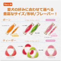 Hartz（ハーツ）犬用 デンタル ボーン S いちごフレーバー 超小型犬用 1個 おもちゃ 歯みがき玩具