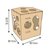 【ワゴンセール】ドギーマン ハムちゃんのうみの箱 1個 ハムスター おもちゃ
