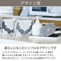 （限定）キッチンスポンジ 泡立ちコンパクト キズをつけにくい ソフトタイプ 1パック（2個入） オリジナル