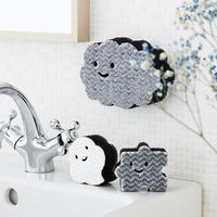 ペタッ！と貼りつくスポンジ 1パック（2個入） パズル柄 ロハコ （LOHACO）  オリジナル