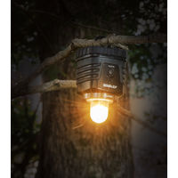 LEDランタン IP64準拠 2m落下耐久 ブラック ジェントス Explorer 超暖色 EX-X777D 1個