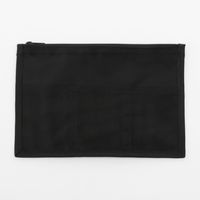 無印良品 ポリエステル 母子手帳ケース 大 黒 24×17cm 良品計画