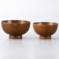 無印良品 漆器 すり漆汁椀 大 約直径12×高さ6.5cm 良品計画