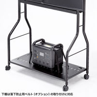 【アウトレット】サンワサプライ 40～65インチ対応 ディスプレイスタンド ブラック CR-PL58BK 1台（直送品）