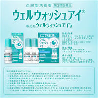 ウェルウォッシュ アイa 10ml 参天製薬 防腐剤無添加  洗眼薬 目洗い 目の不快感【第3類医薬品】