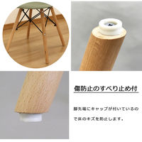 エイ・アイ・エス シェルチェア グリーン WDC-06 GR 1脚（直送品）