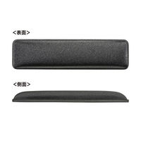 サンワサプライ 低反発リストレスト(W300mm・抗菌) TOK-MU6BK-M 1個