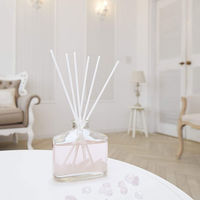 サワデー香るスティック ヒーリングストーン 部屋用 本体 アロマティックローズ 芳香剤 70ml 5個 小林製薬