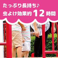 虫よけ カオリング ピンク お花の香り 虫除け リング 子供 5パック（30個入×5）KINCHO キンチョー