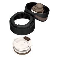 サーモス（THERMOS） 水筒 真空断熱ケータイマグ 350ml エスプレッソ JNS-351 ESP ワンタッチボトル 5個